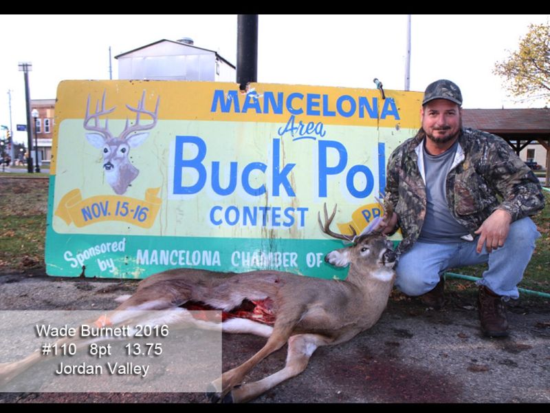 20171115 mancelona 62th buck pole 2016