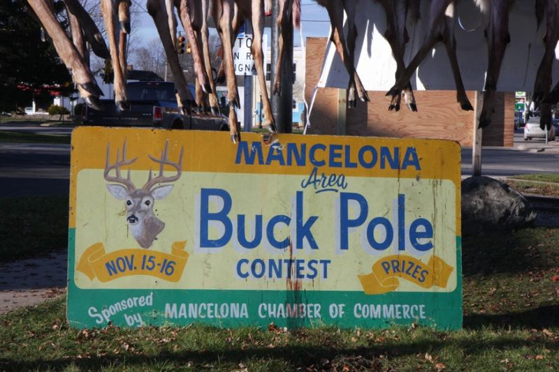 20151116 mancelona 61st buck pole 2015