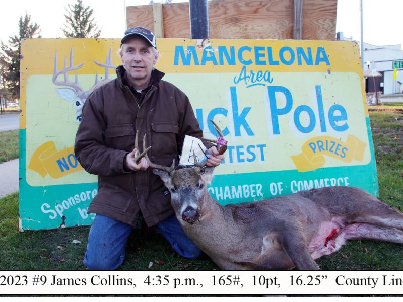 2023 james collins buck pole banner