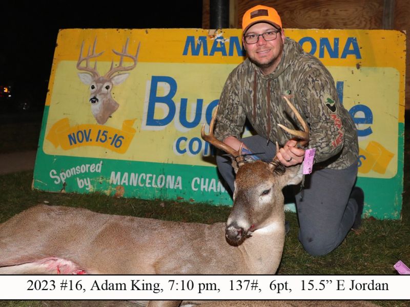 2023 adam king  buck pole banner