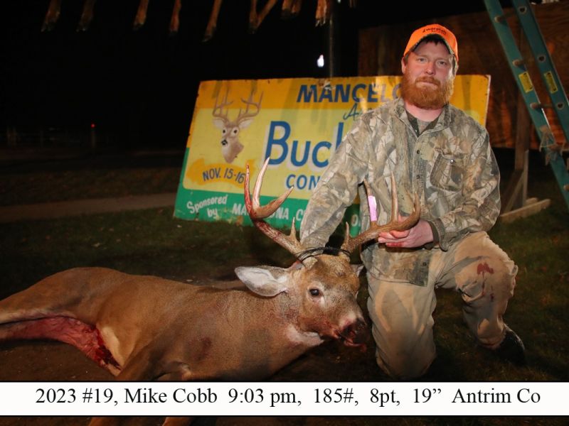 2023 mike cobb  buck pole banner