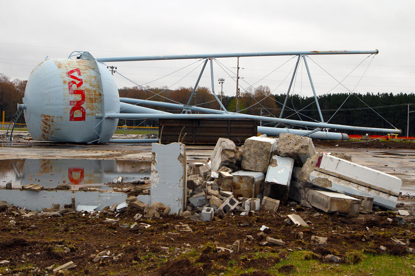 DURA tower down May 2012