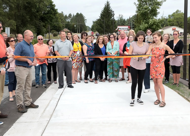 web 2019 08 29 EDIT Mancelona Safe Routes to Schools Ribbon Cutting IMG 7037