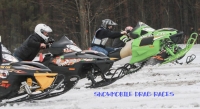 Snowmobile Drag Race